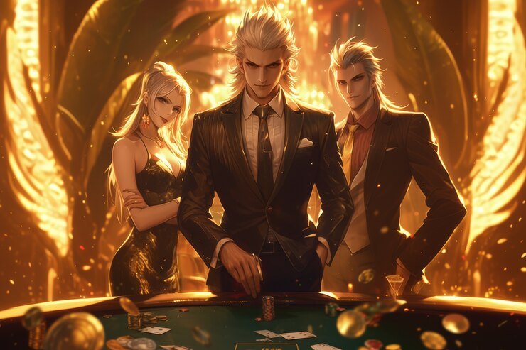 Ilustrasi Jackpot pada layar mobile